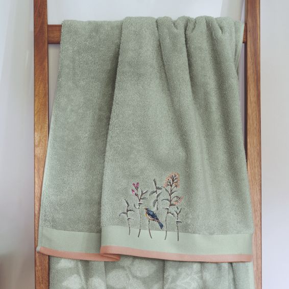 Bestickte Badkollektion 