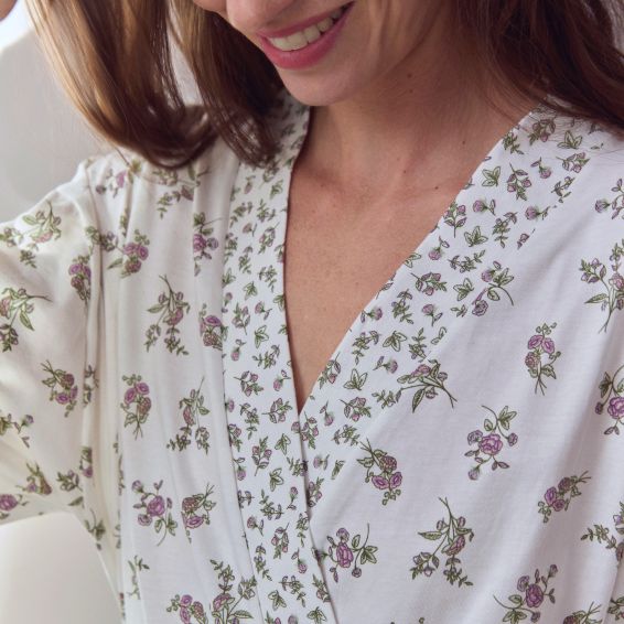 Kimono mit Blumenmuster 