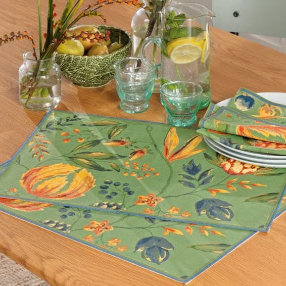 2 sets de table en coton