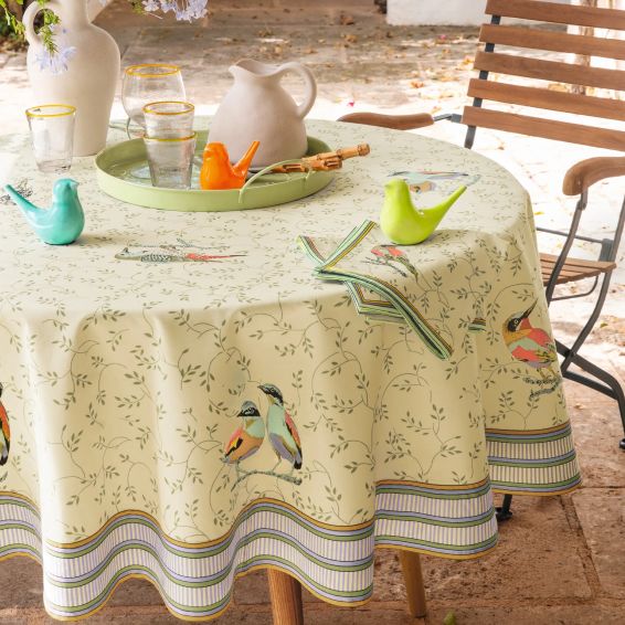 Nappe imprimée en coton 