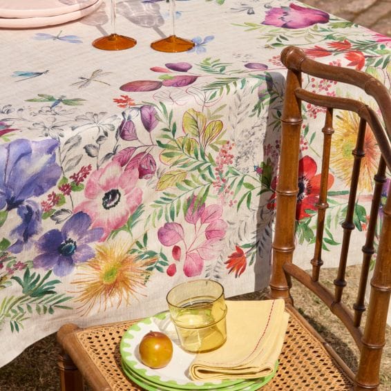 Wasserabweisenden Tischdecke