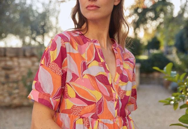 Sous les orangers, robe