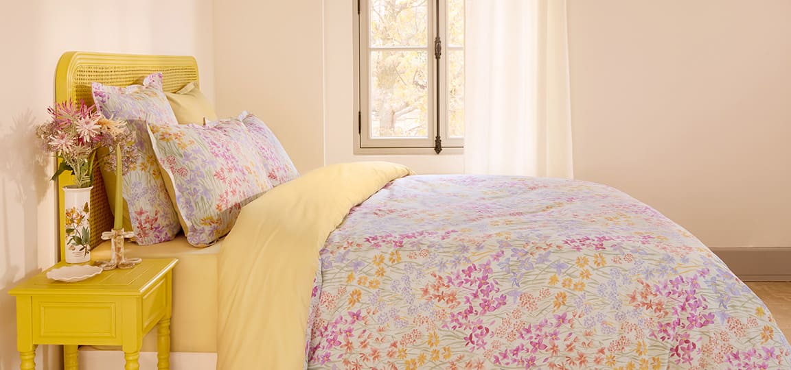 Housse en percale 100% coton