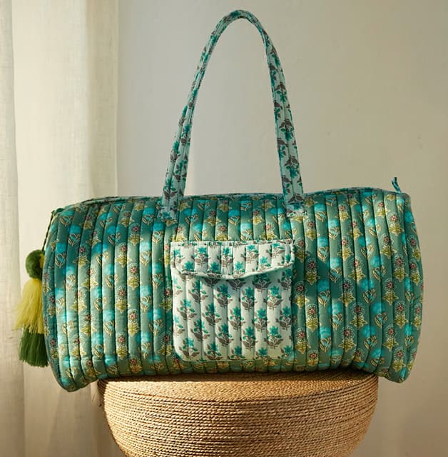 Sac week-end en coton