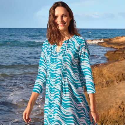 Tunique en voile de coton 