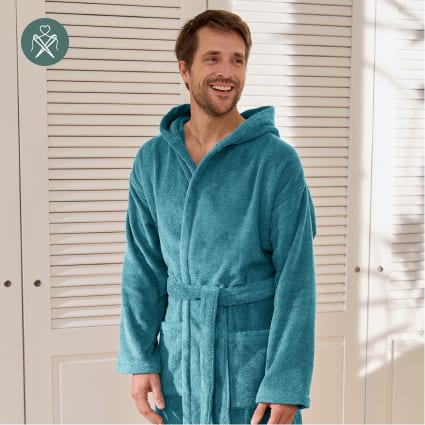 Peignoir personnalisable en coton